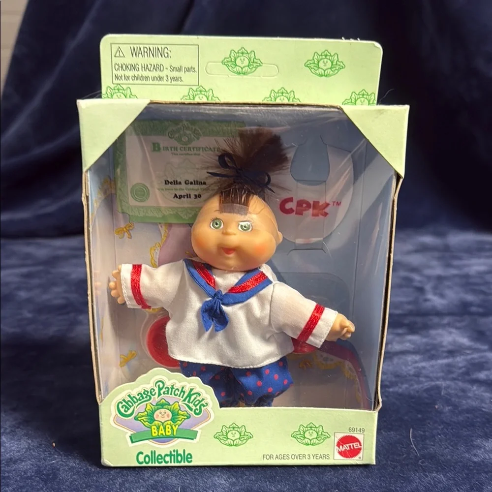 Cabbage Patch Kids Baby Collectible - Delia Galina - Picture 1 of 4